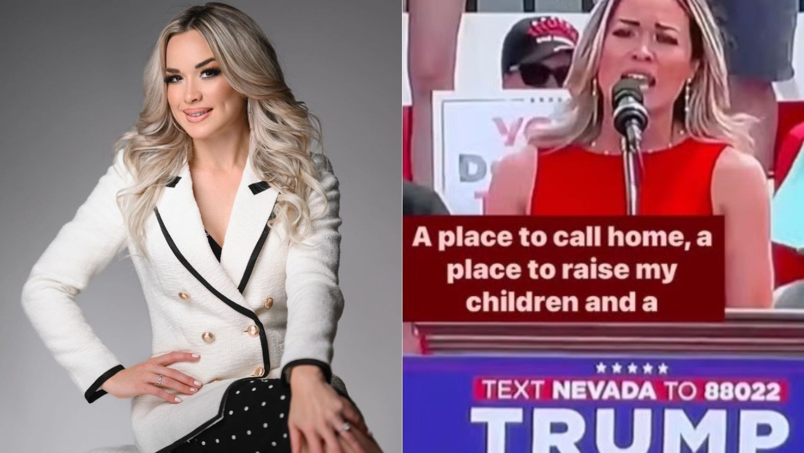 Conheça Miss brasileira que virou cabo eleitoral de Donald Trump nos EUA