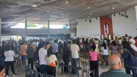 Missa na Catedral Cristo Rei