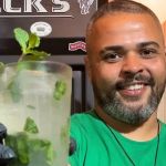Mojito tradicional é destaque refrescante no menu de drinks do Mascate