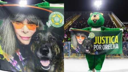 Orelha ao lado de Rita Lee, homenageada pela escola em 2026