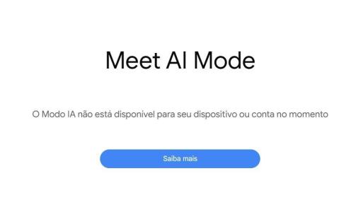 Modo IA, do Google, chega ao Brasil