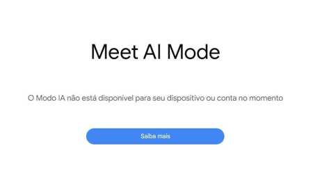 Modo IA, do Google, chega ao Brasil