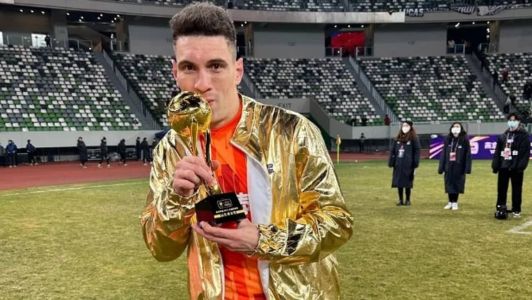Moisés conquistou o tricampeonato da Copa da China neste ano