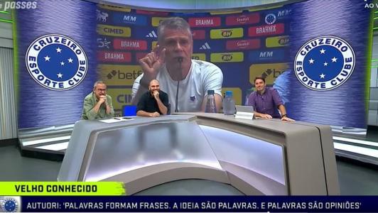 Momento em que apresentador e comentaristas tiveram crise de riso