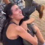 Vídeo: tutora pede perdão à cachorra resgatada após incêndio