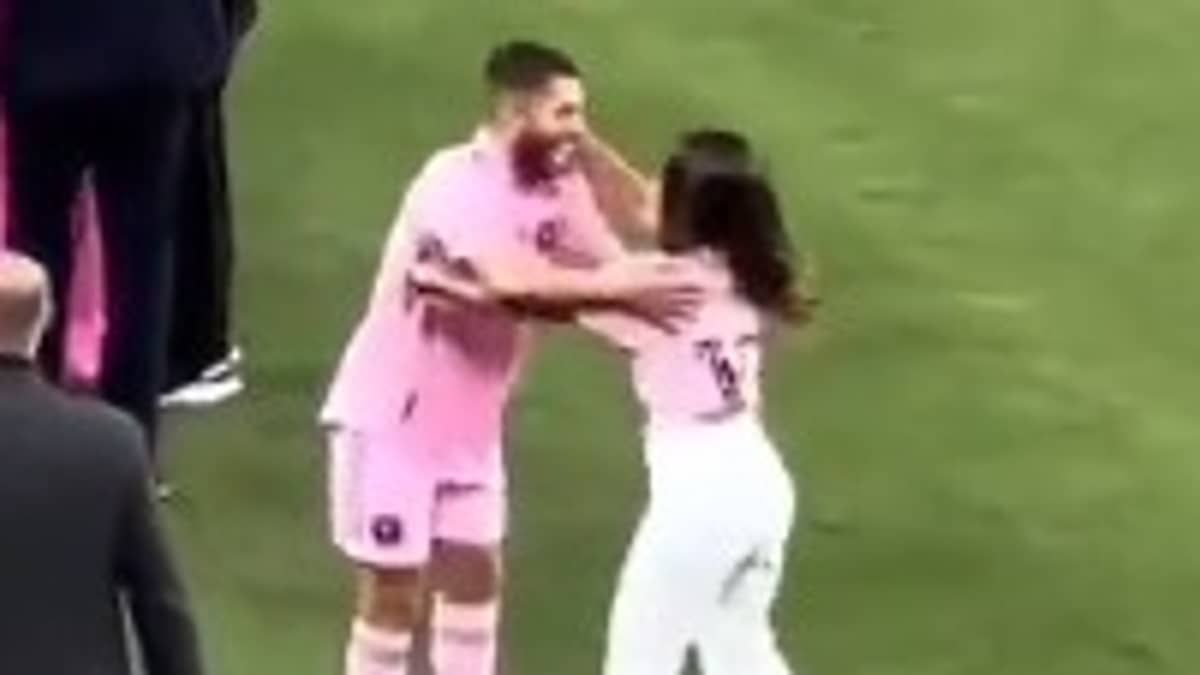 Esposa de Messi confunde argentino com companheiro de Inter Miami em comemoração