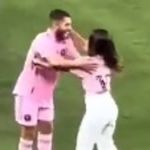 Esposa de Messi confunde argentino com companheiro de Inter Miami em comemoração