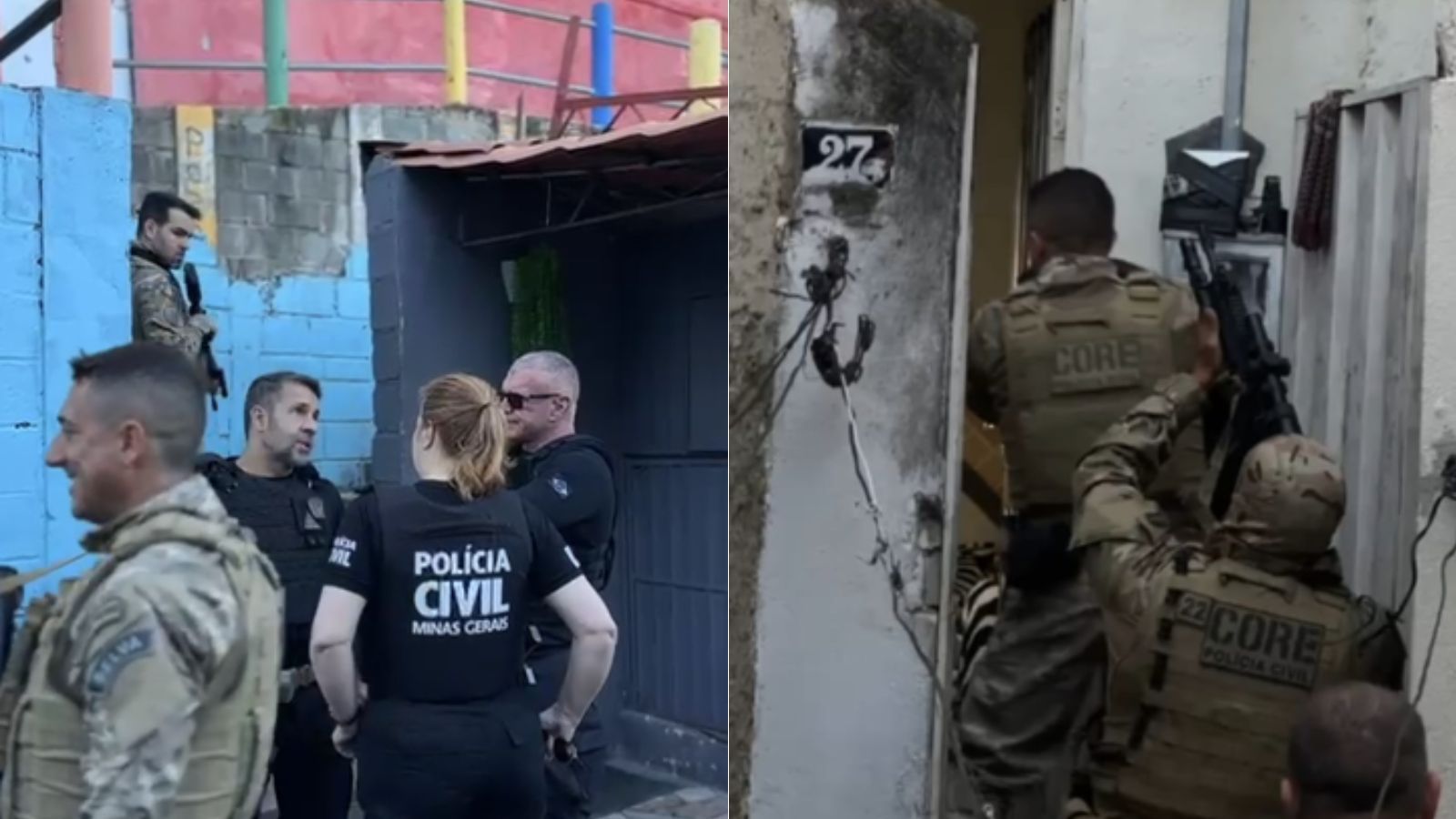 Operação no Aglomerado da Serra, em BH, prende suspeitos envolvidos em morte no Funcionários