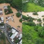 Tragédia na Zona da Mata: vídeos aéreos mostram a dimensão da destruição em Matias Barbosa