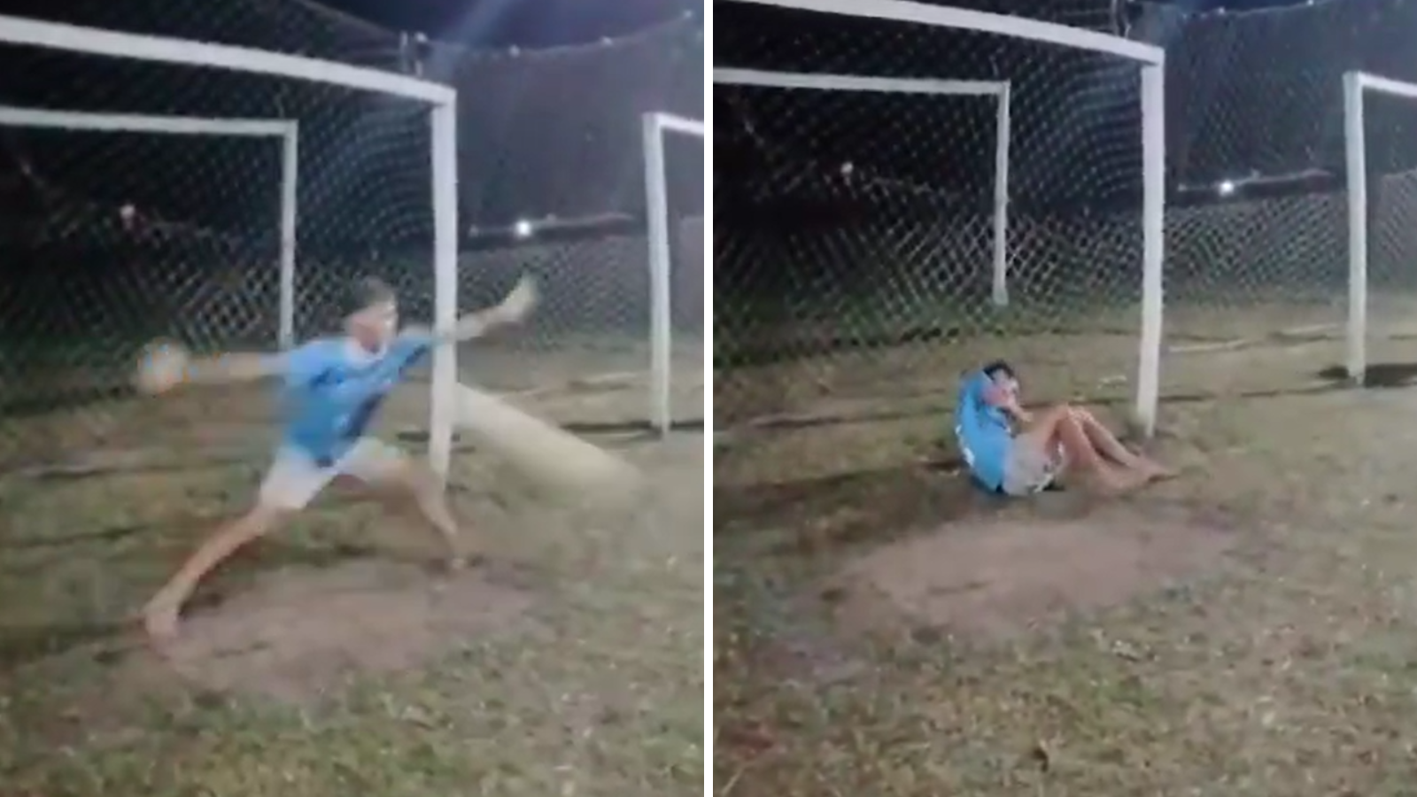 Vídeo: adolescente de 16 anos morre após ser atingido no peito por bola durante futebol no AM