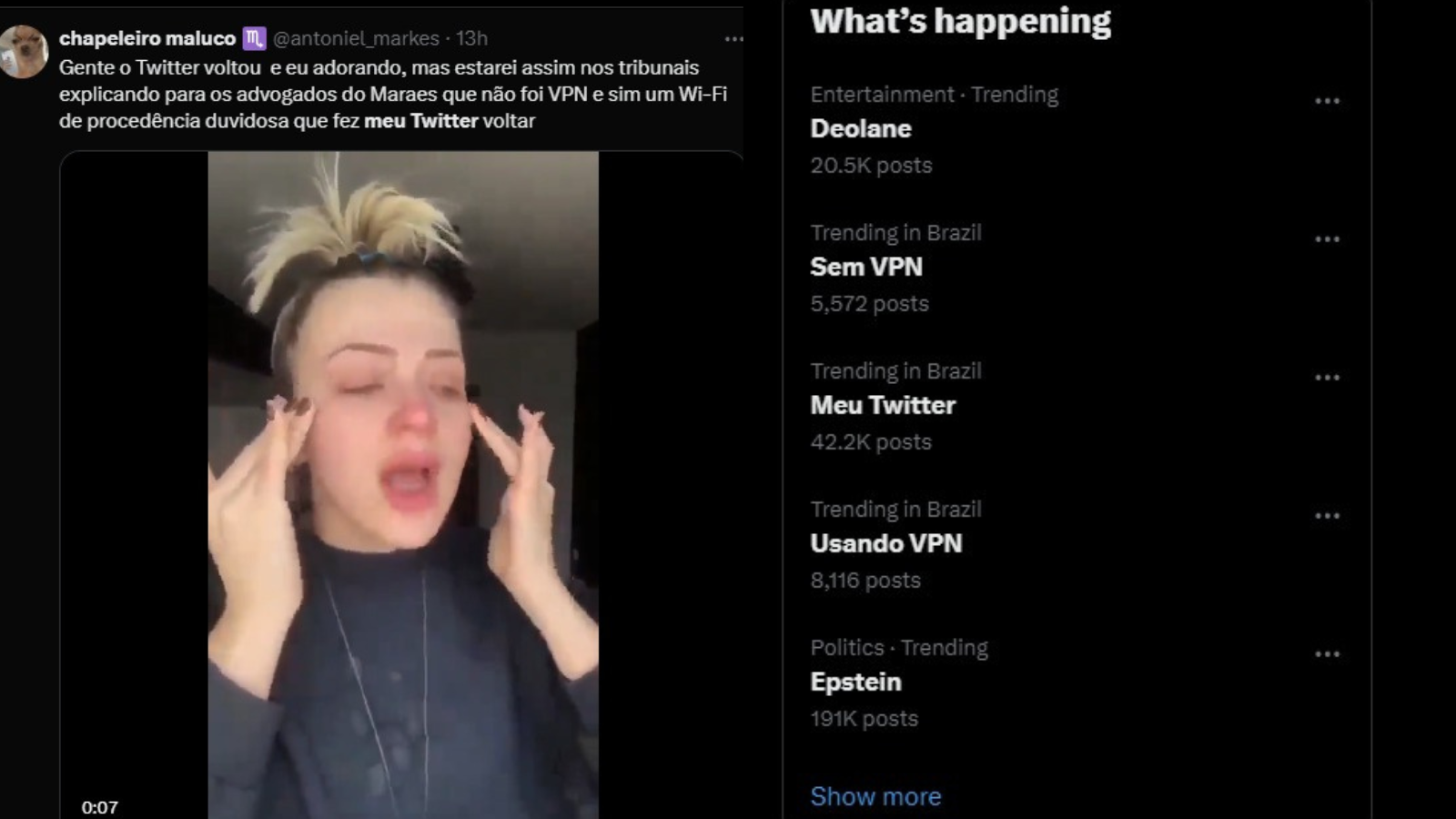 Twitter está de volta? Usuários relatam que rede social voltou a funcionar
