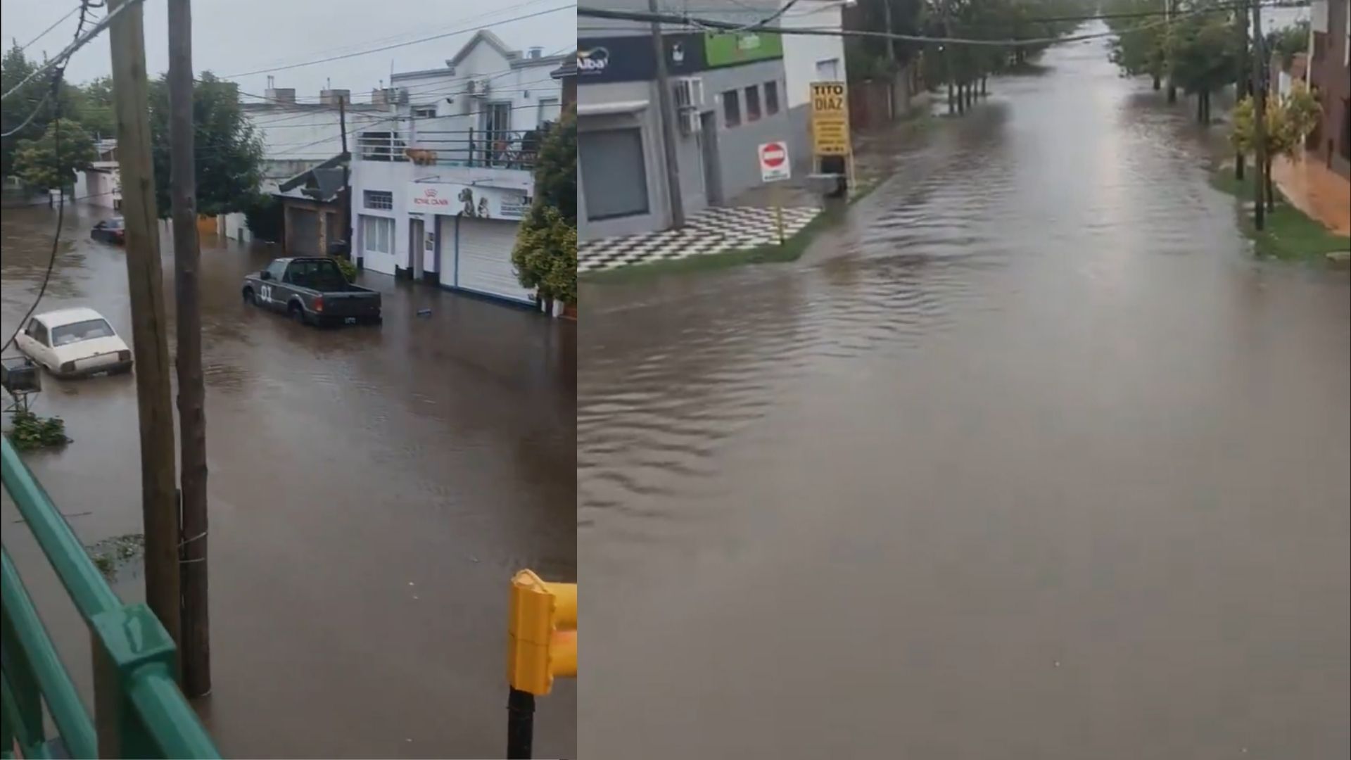 Vídeo: Irmãs de 1 e 4 anos estão desaparecidas em Bahía Blanca após dilúvio; 13 morreram na Argentina