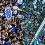 Cruzeiro e Grêmio são os clubes com torcida mais concentrada em uma só região do país