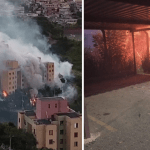 Incêndio atinge lote vago em BH e chamas ameaçam carros e apartamentos vizinhos