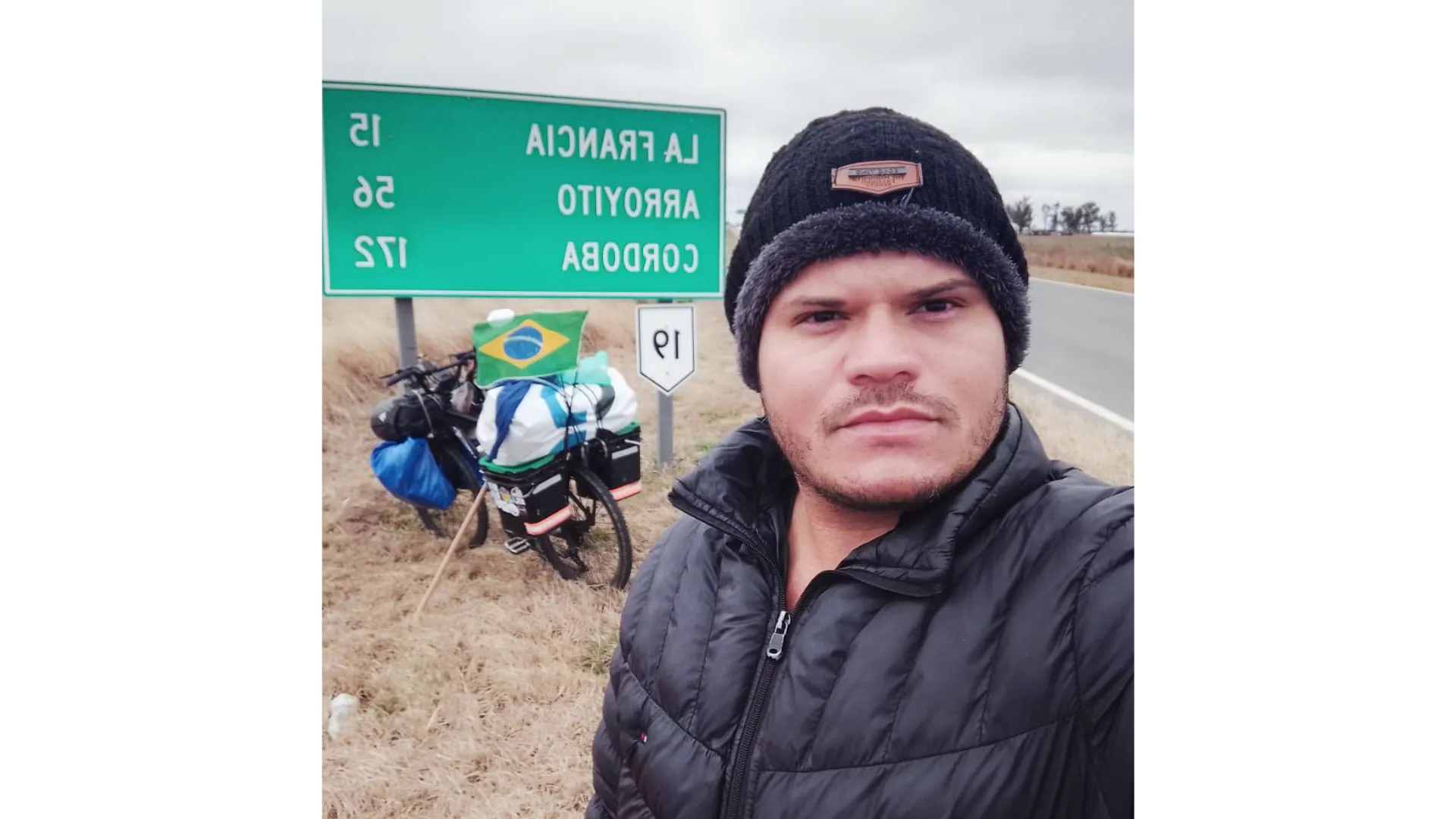 Brasileiro encara desafio de ir do Brasil aos EUA de bicicleta; entenda