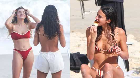 Bruna Marquezine e irmã