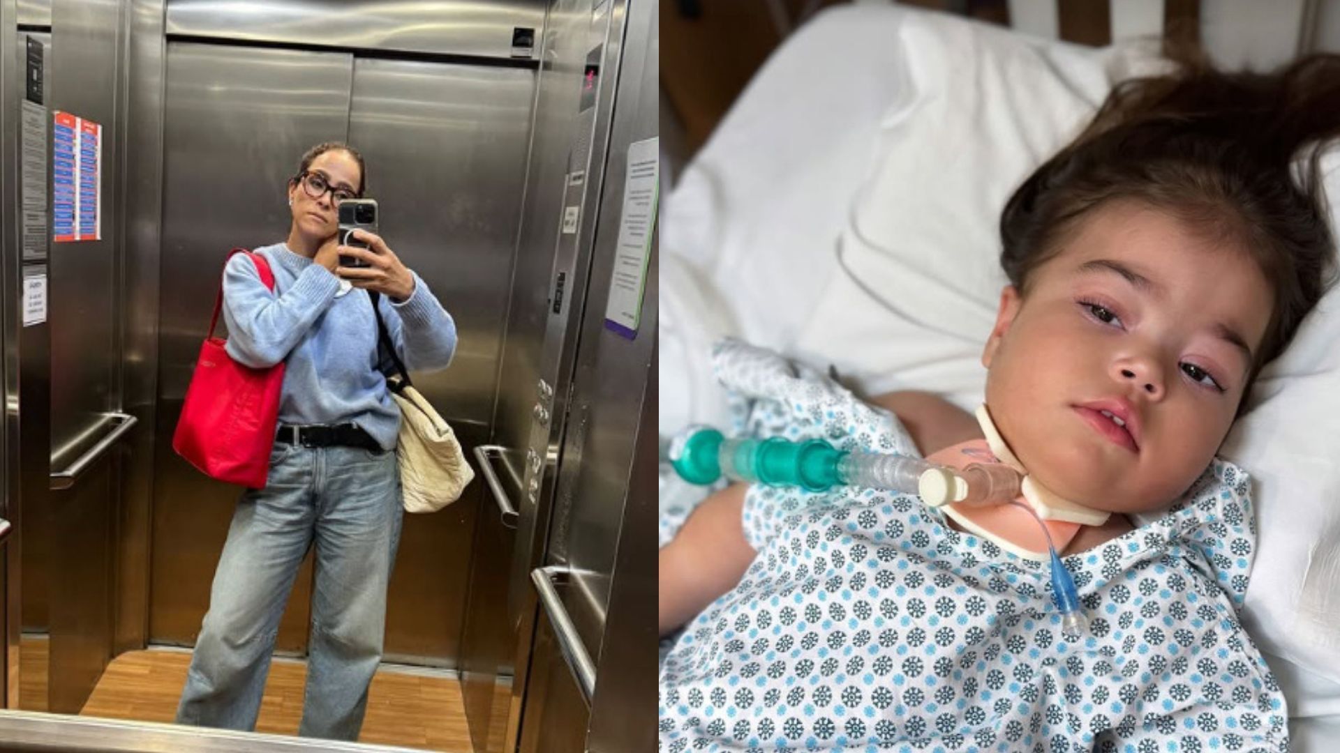 Letícia Cazarré acompanha filha Maria Guilhermina na UTI: 'vamos rezar'