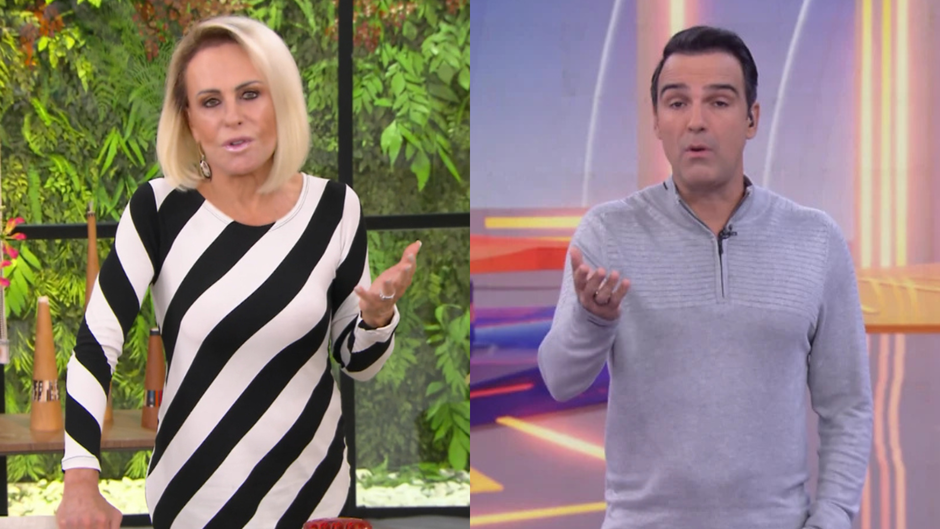 BBB 25: Ana Maria Braga faz crítica a discurso de Tadeu Schmidt para Diogo Almeida