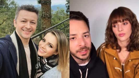 Sandy, Lucas Lima, Júnior e Mônica Benini