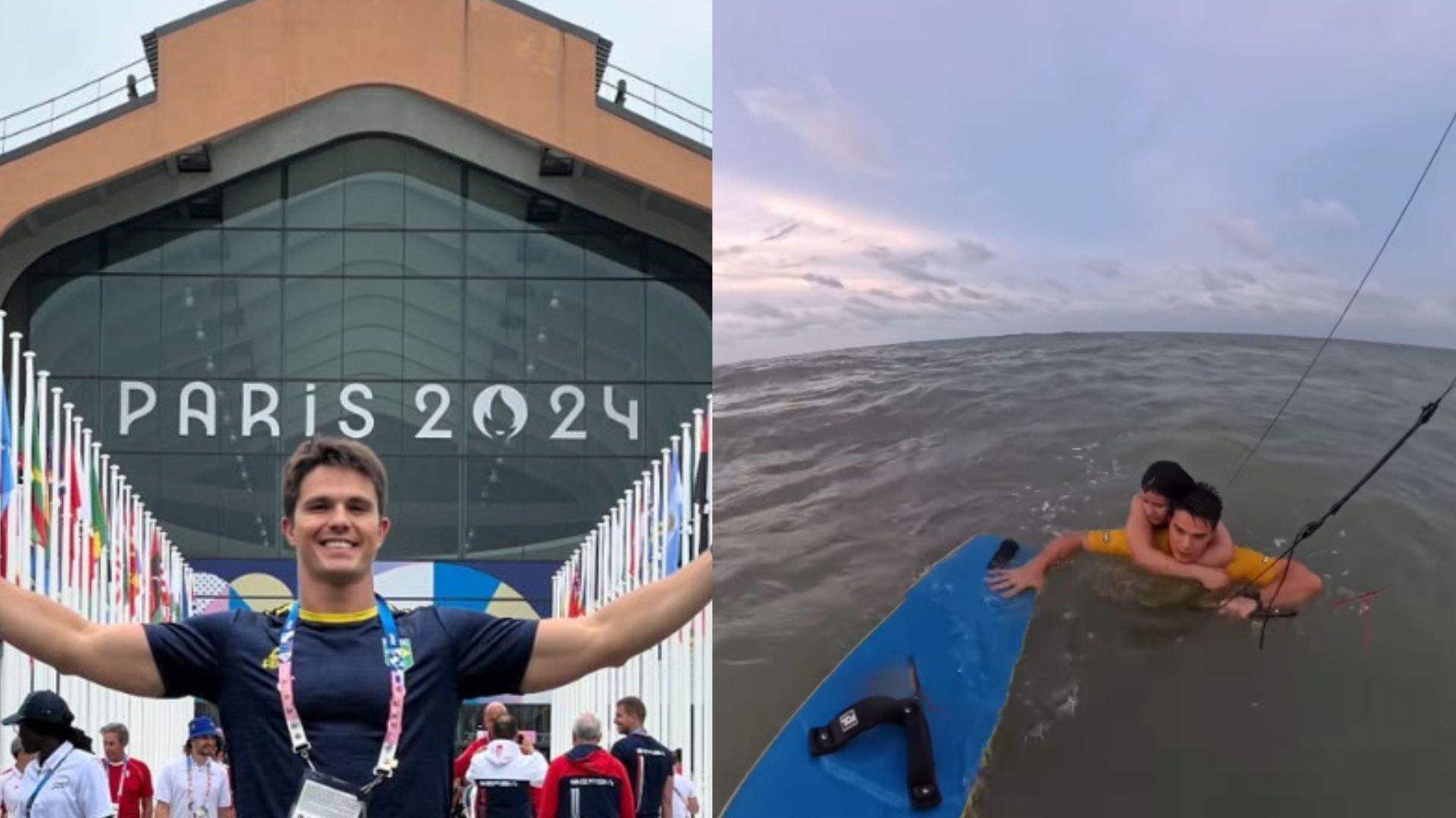 Atleta olímpico Bruno Lobo salva jovem de afogamento em São Luís; veja momento