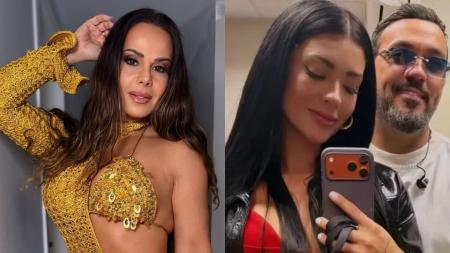 Viviane Araújo é ex de Belo