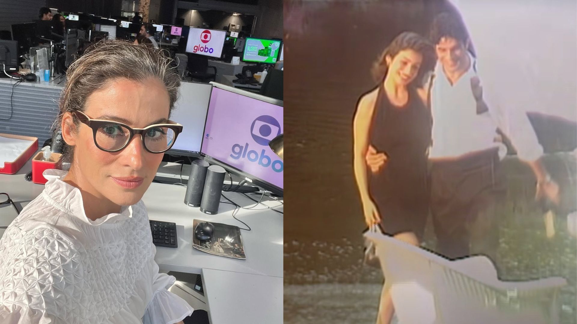 Modelo que aparece na abertura de 'História de Amor' é jornalista famosa da Globo