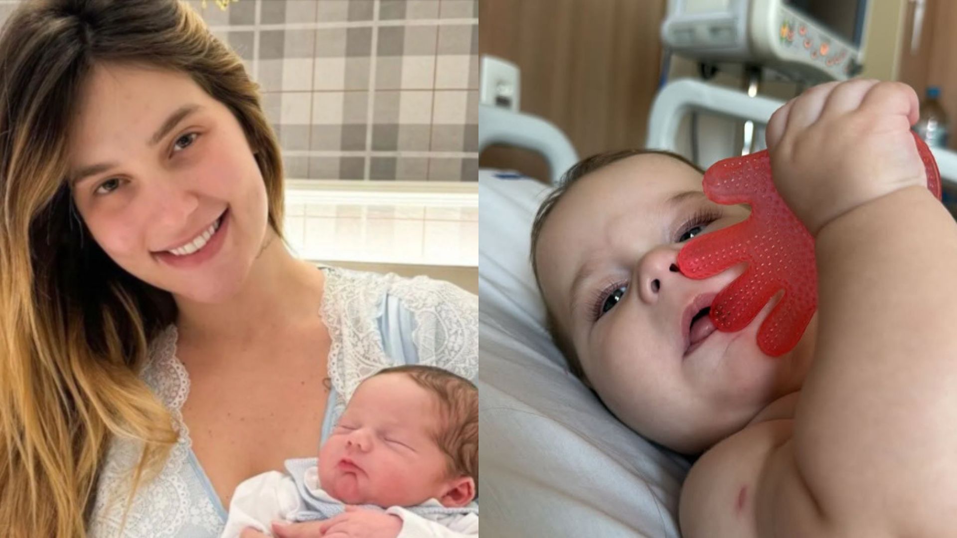 Virginia passa Carnaval com filho hospitalizado
