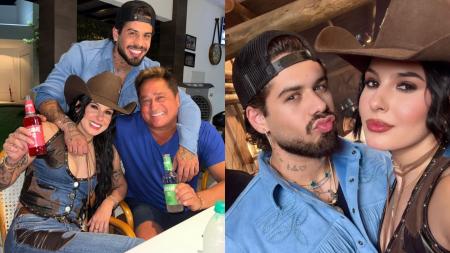 Ana Castela, Zé Felipe e Leonardo