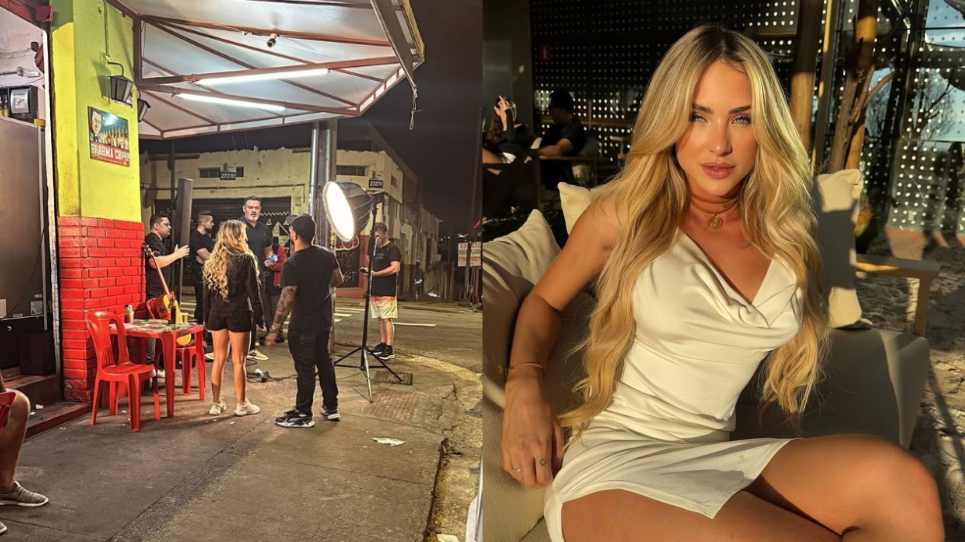 Gabi Martins grava clipe de surpresa em bar com mais de 80 anos de BH