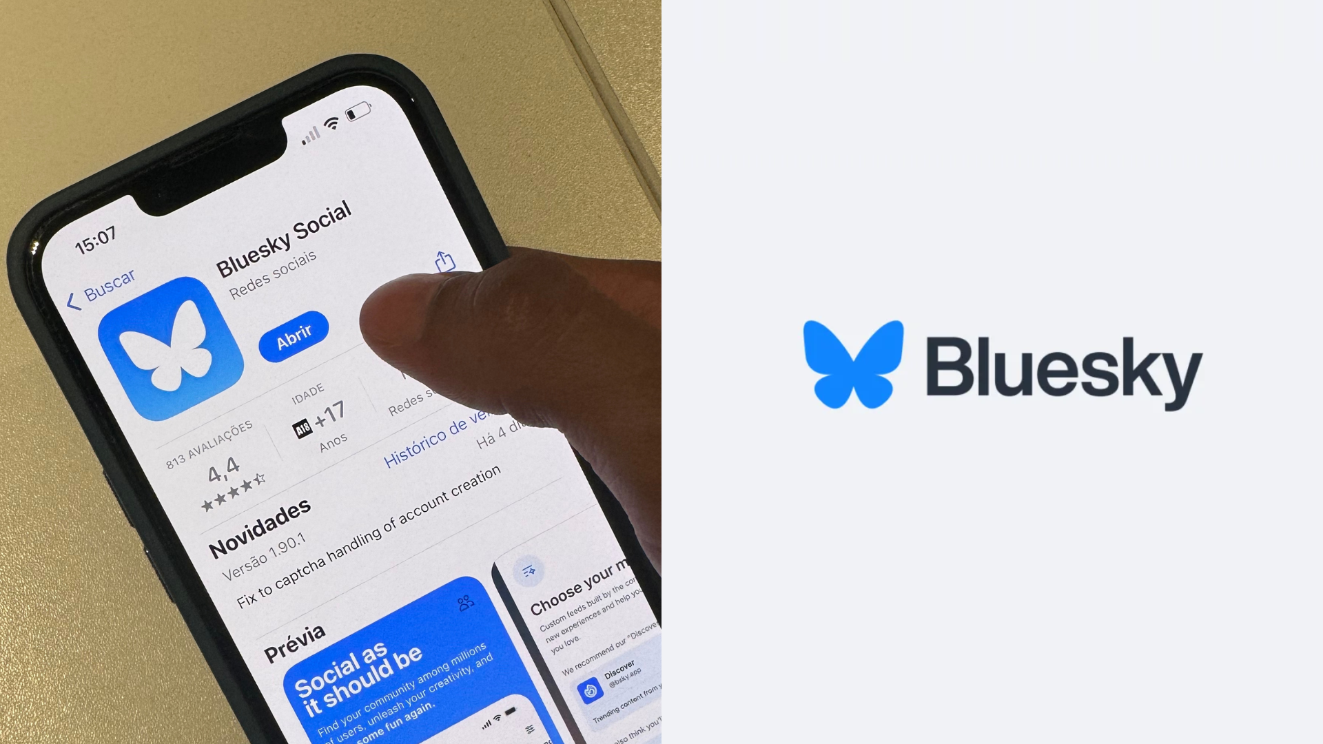 Bluesky, utilizado como alternativa ao X, ainda não tem representação legal no Brasil