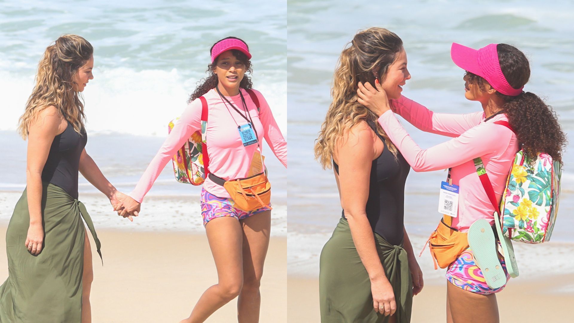 Vale Tudo: Raquel volta à pobreza e surge de mãos dadas com Heleninha na praia