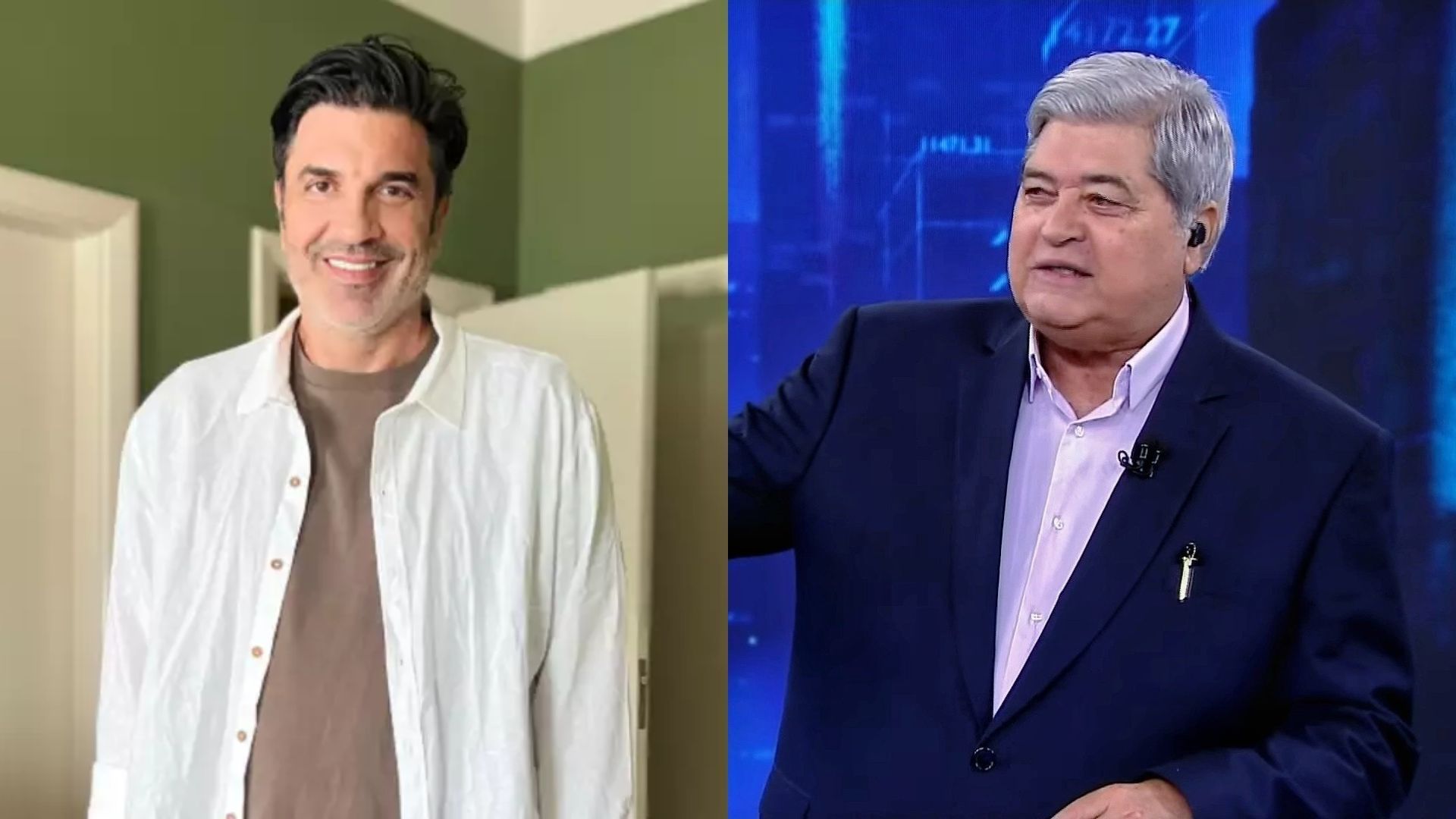 A mensagem ao vivo de Datena, curado de câncer no pâncreas, para Edu Guedes