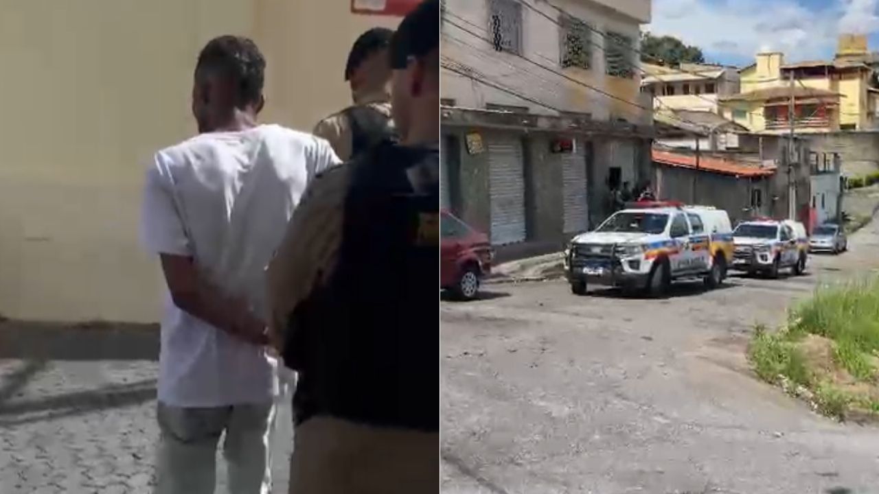 Homem é preso suspeito de tentar cortar pescoço da ex com caco de vidro em BH