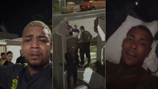Rapper Borges acusa Poze do Rodo de ter invadido a casa dele