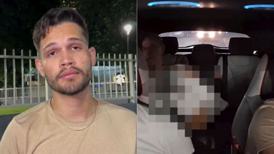 Motorista de aplicativo foi agredido