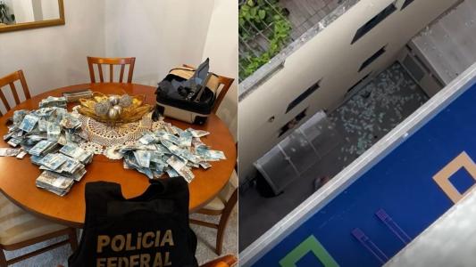 Dinheiro foi jogado pela janela