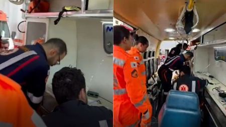 Socorristas reanimaram vítima