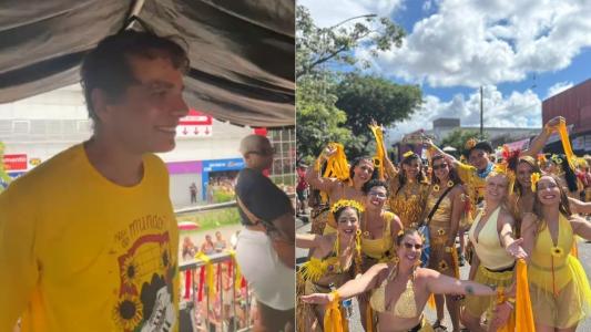 Sobrinho de Lô Borges esteve no Bloco da Esquina