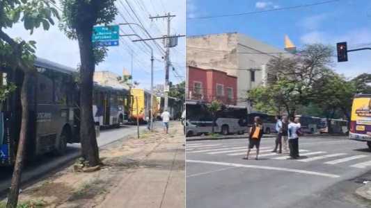Manifestação dos motoristas de ônibus de BH