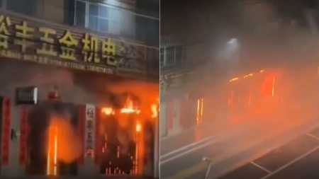 Incêndio deixou 12 mortos na China