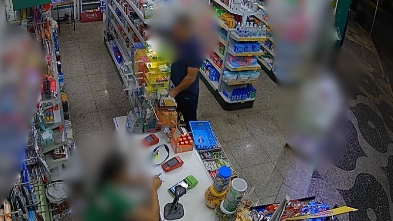 Vídeo flagra homem furtando Mounjaro em BH e escondendo o remédio nas partes íntimas