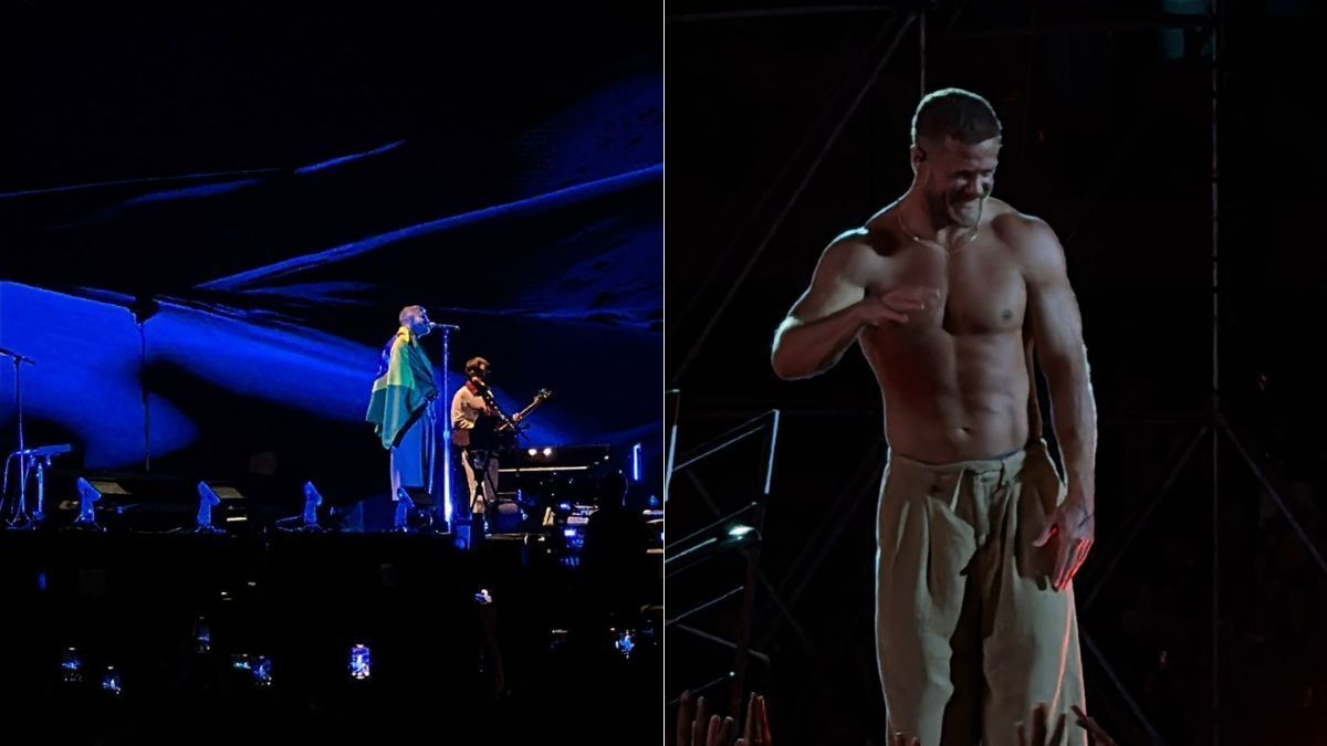 Em BH, vocalista do Imagine Dragons revela 'time favorito' no videogame e cita Pelé