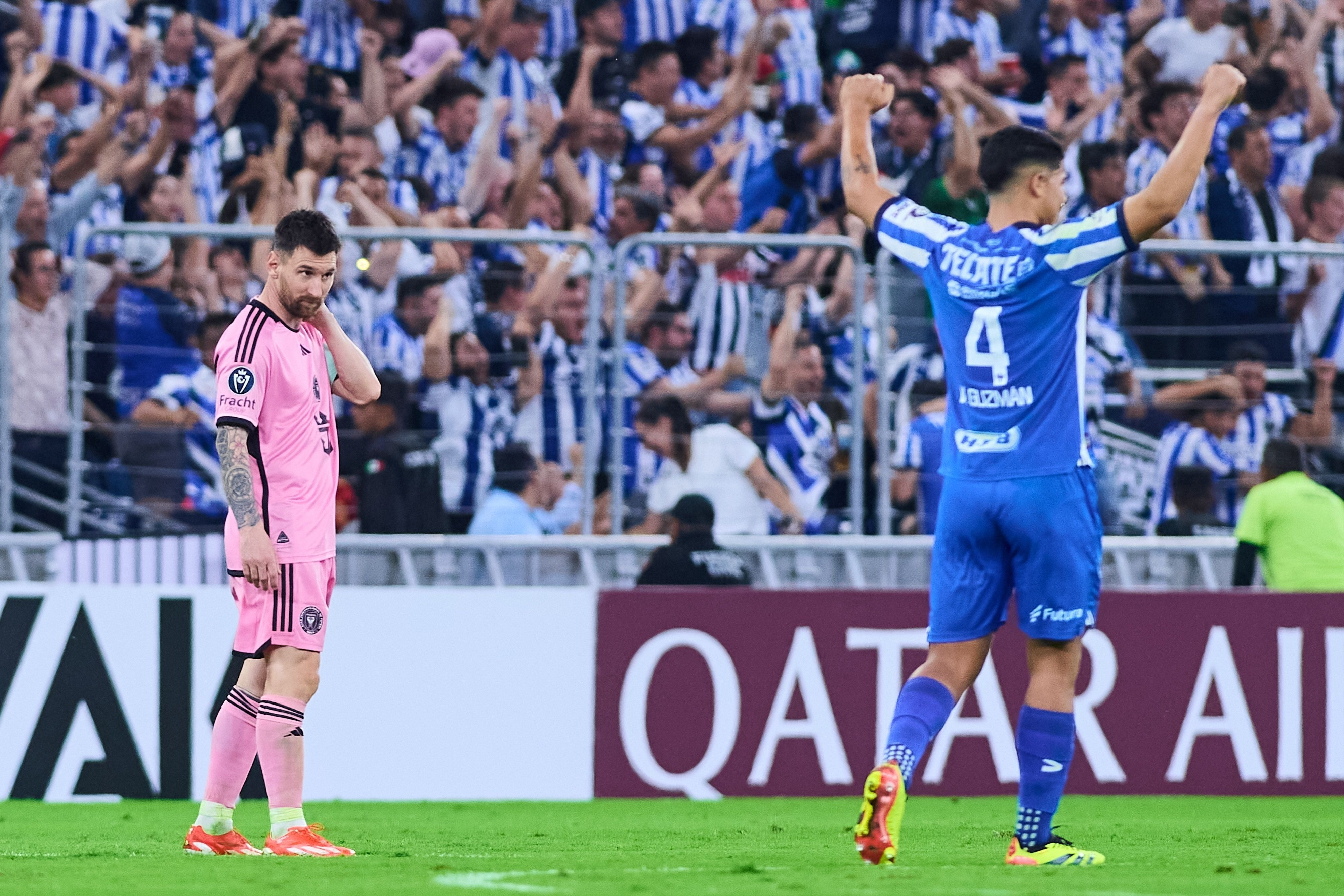 Com Messi, Inter Miami volta a perder para o Monterrey e deixa Champions da Concacaf