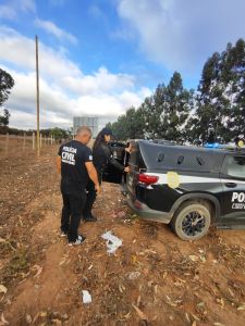 Homem suspeito foi preso nesta manhã de quinta-feira (14)