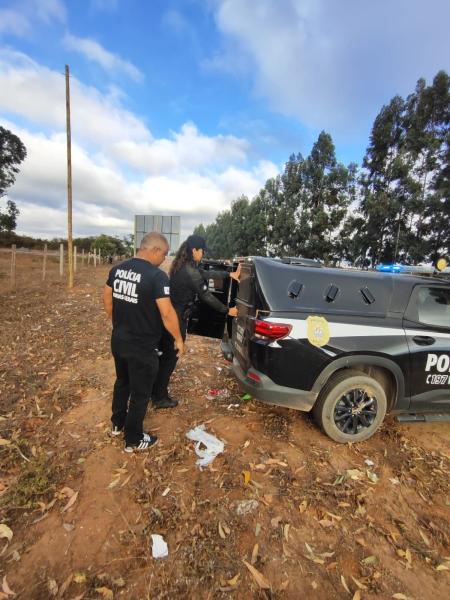 Homem suspeito foi preso nesta manhã de quinta-feira (14)