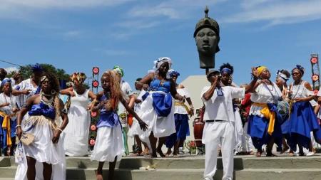 Monumento em homenagem a Zumbi dos Palmares