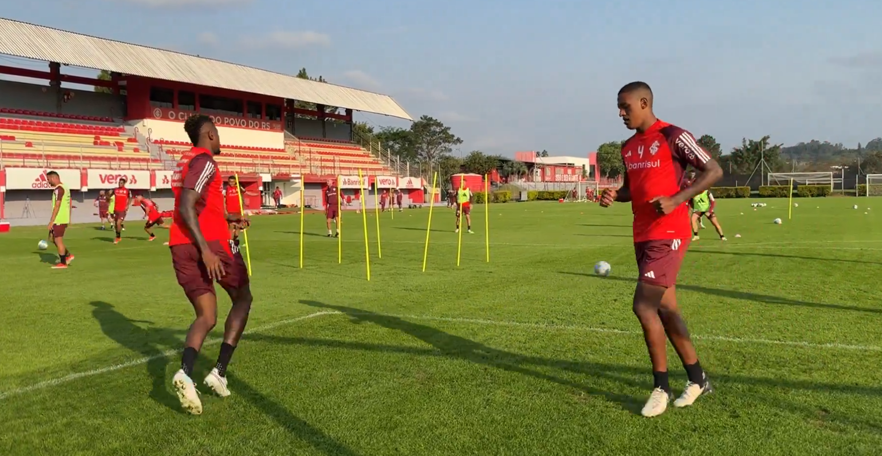 De volta ao RS, Inter treina no seu CT da base, em Alvorada