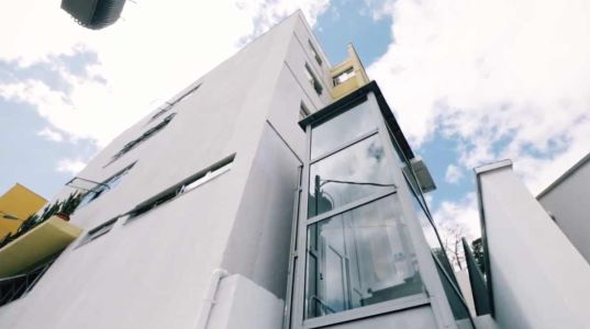 prédio da moradia estudantil da UFJF em Juiz de Fora