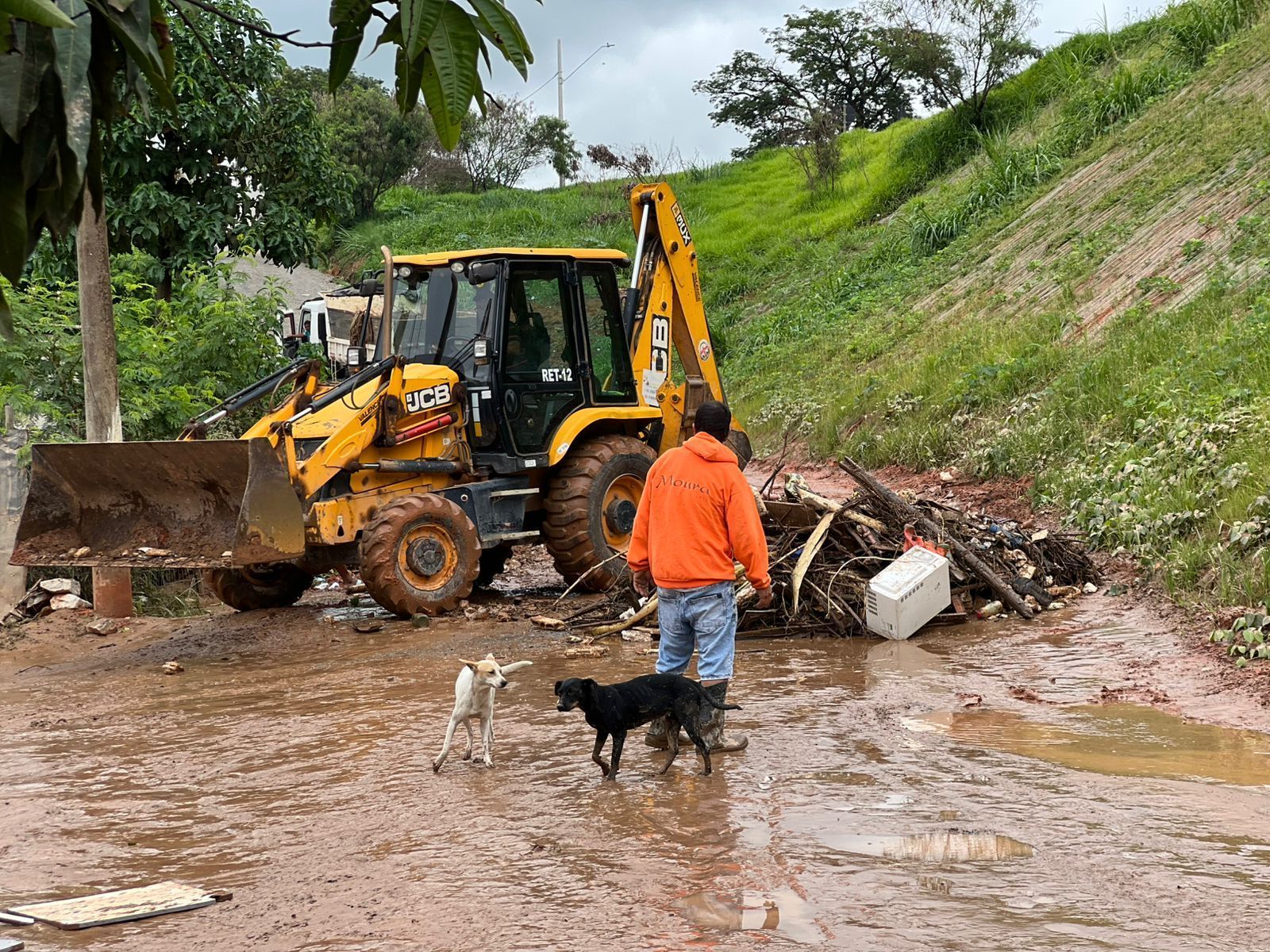Moradores de BH amanhecem limpando casas e tentam recuperar bens após forte chuva do final de semana