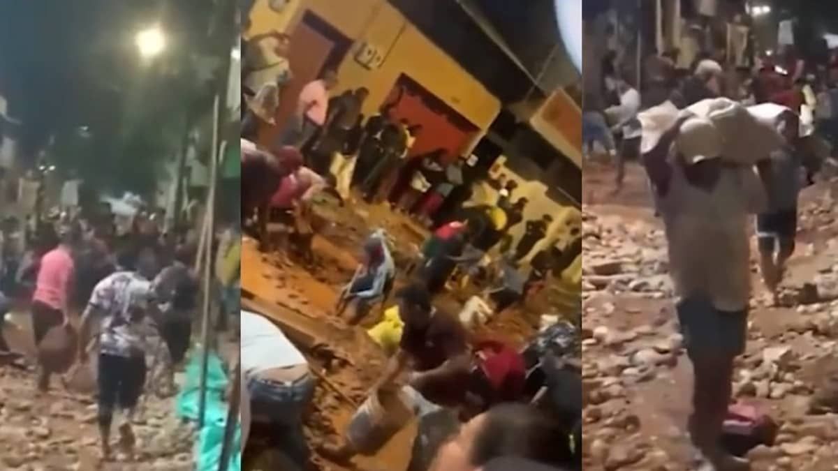 Com boatos sobre garimpo, moradores destroem rua na Colômbia em busca de ouro
